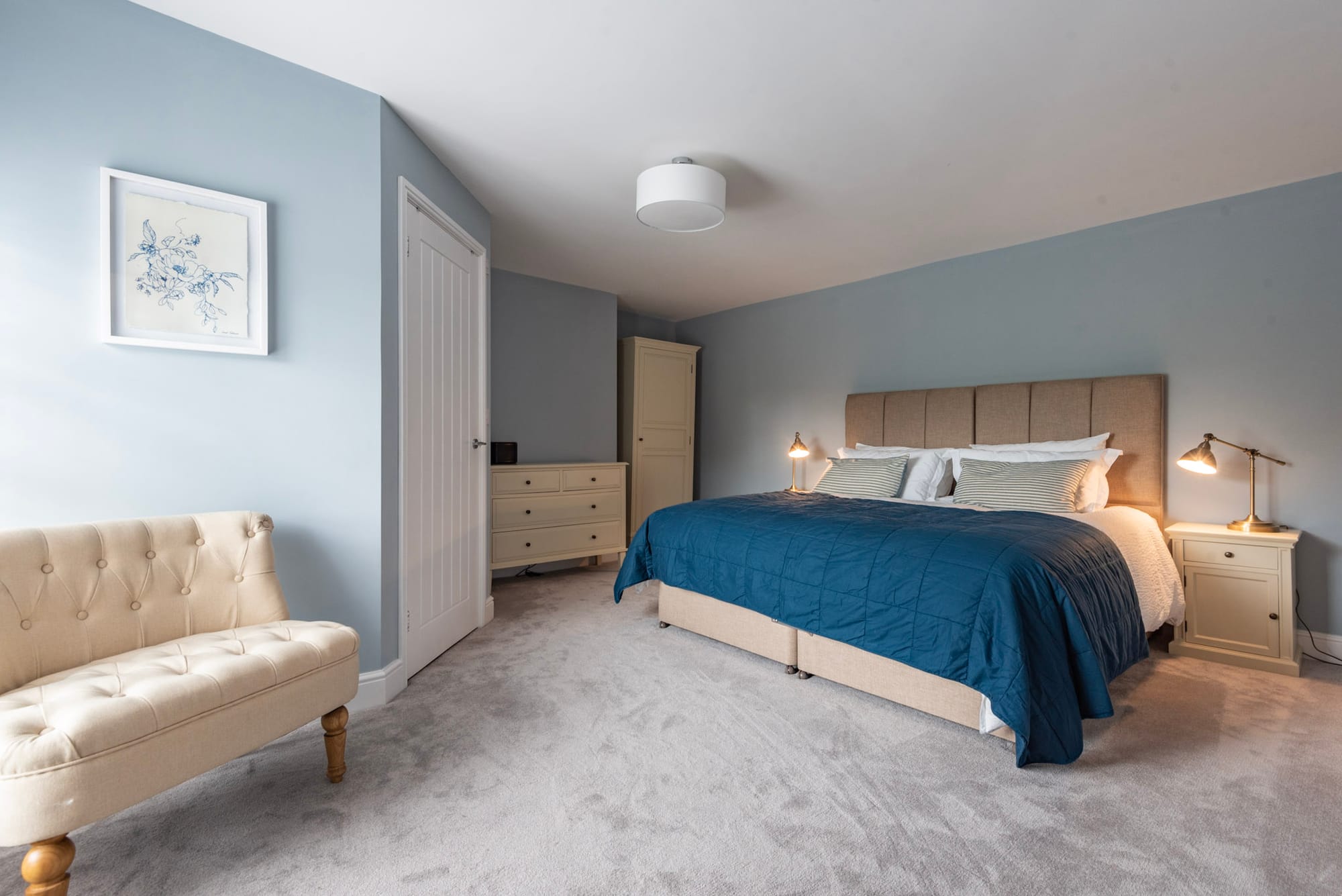 The Burnham Overy Staithe Room at South Creek Retreat